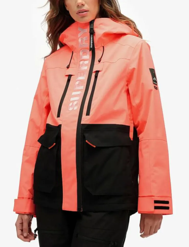 Kvinnor Superdry Sport Jackor|ULTIMATE FREESTYLE SKI JACKET - Skidjackor