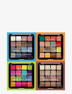 Kvinnor NYX Professional Makeup Smink|Ultimate Shadow Palette 16-Pan Warm Neutrals - Ögon