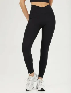 Kvinnor Drop of Mindfulness Tights|Leggings & Tights|ULTIMATE WRAP OVER TIGHTS - Träningstights