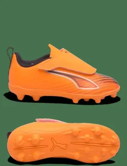 Barn PUMA Sportskor|Fotbollsskor|ULTRA 6 PLAY V FG/AG RB Jr - Fotbollsskor