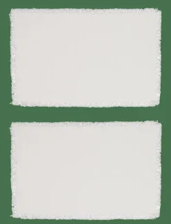 Noble House Textilier|UNDERLÄGG ANDERS 2-P VIT 30x45 - Servering