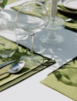 LINUM UNI PLACE MAT RIB 4-PACK - Servering| Textilier