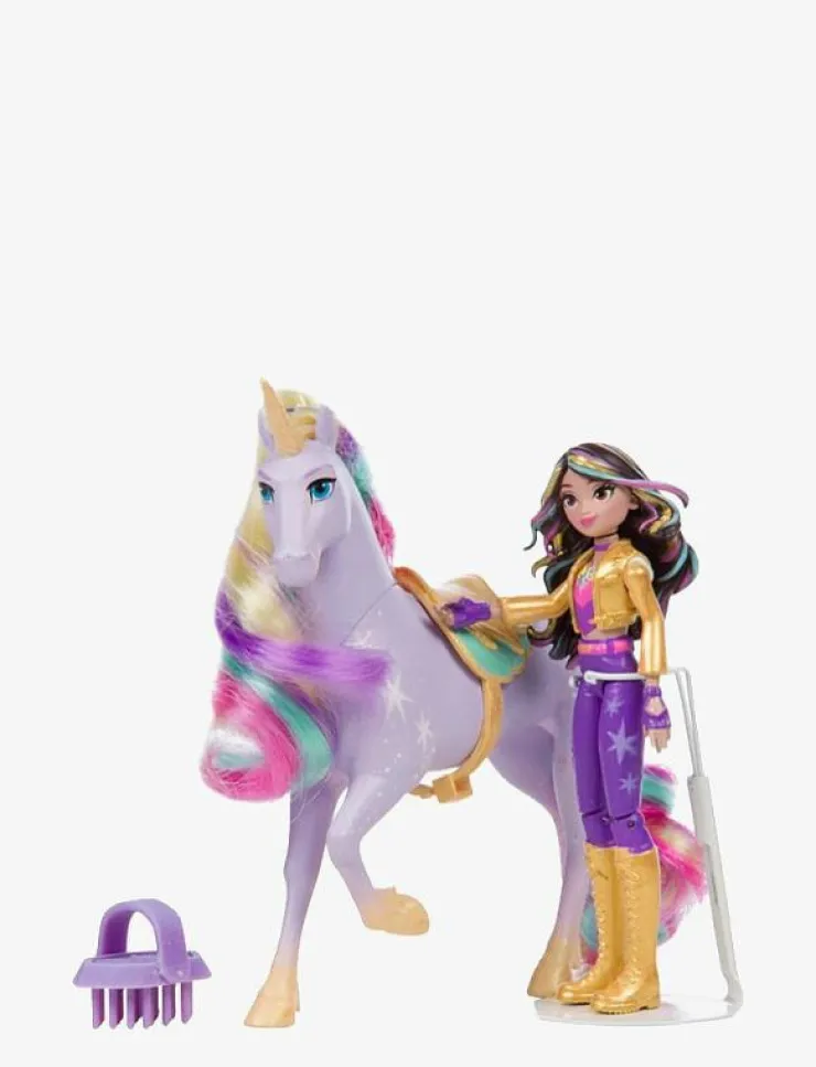 Unicorn Academy Doll & Unicorn - Sophia & Wildstar - Lekset|Barn Leksaksset & Leksaksfigurer