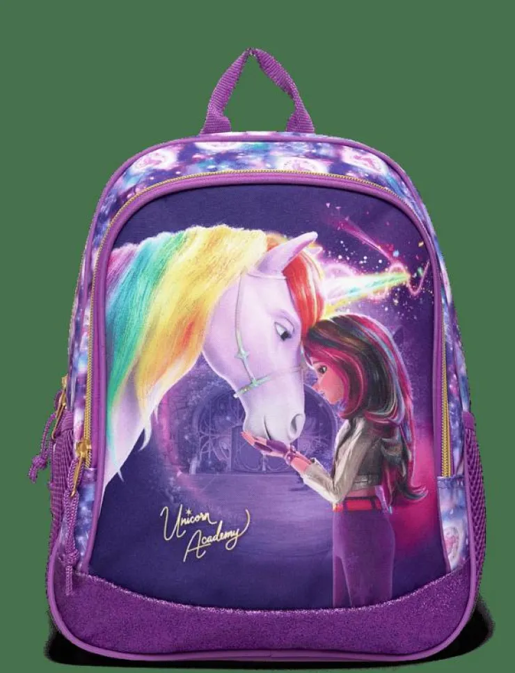 Barn Euromic Väskor|UNICORN ACADEMY, Medium ryggsäck, 35 x 26 x 18 cm - Ryggsäckar