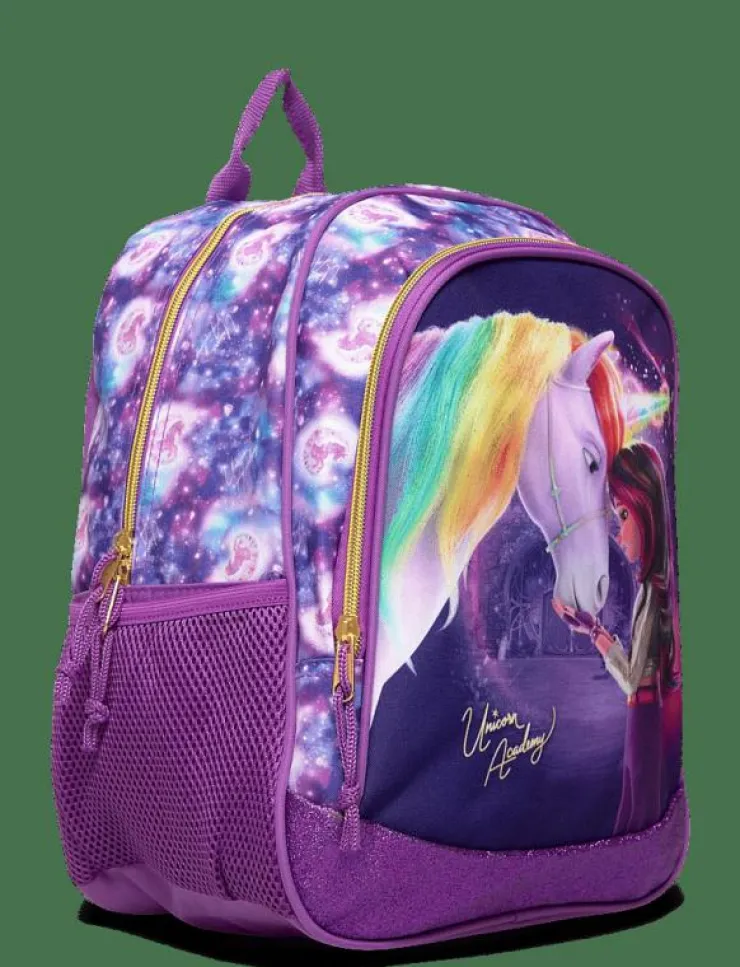 Barn Euromic Väskor|UNICORN ACADEMY, Medium ryggsäck, 35 x 26 x 18 cm - Ryggsäckar