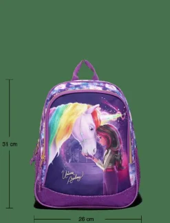 Barn Euromic Väskor|UNICORN ACADEMY, Medium ryggsäck, 35 x 26 x 18 cm - Ryggsäckar
