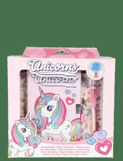 Joker UNICORN SECRET DIARY SET - Kalendrar & Anteckningsblock|Barn Rita & Pyssla