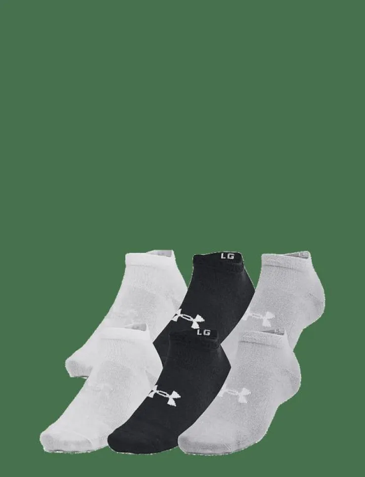 Under Armour Unisex UA Essential 6pk Low - Strumpor|Kvinnor Underkläder|Strumpor