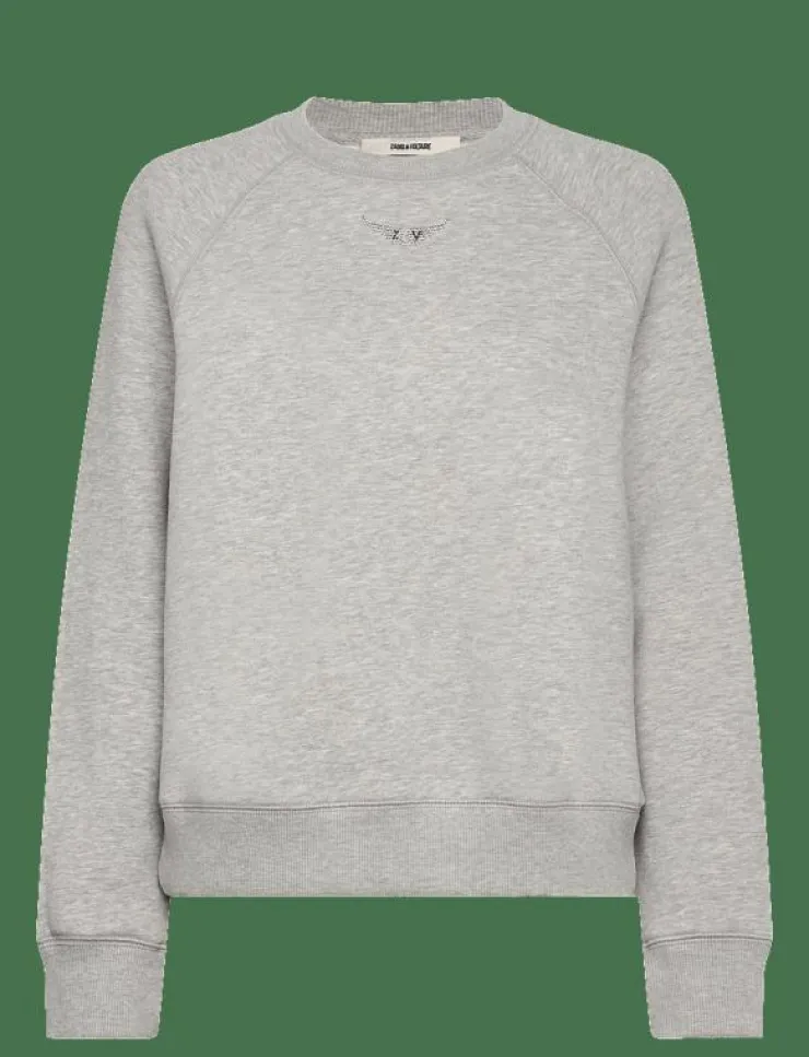 Kvinnor Zadig & Voltaire Kläder|UPPER PMO WINGS STRASS - Sweatshirts