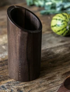 Satake Köksförvaring|Utensil rack Walnut - Förvaringsburkar