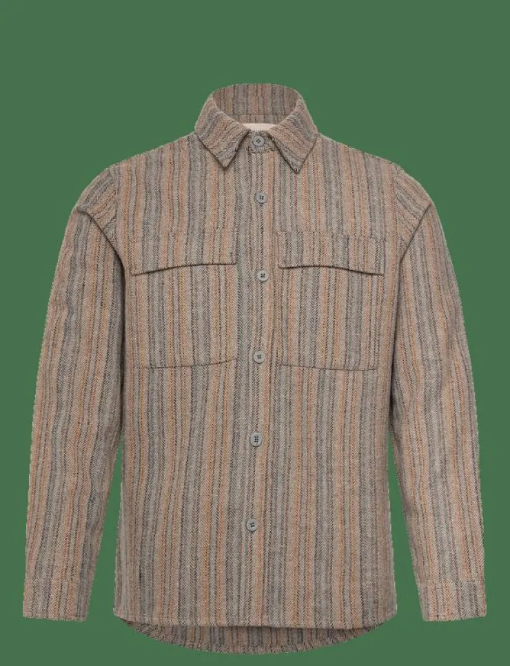 Revolution Utility Shirt - Randiga skjortor| Overshirts