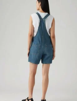 Kvinnor Levi's® Hängselbyxor|UTILITY SHORTALL ANNIVERSARY P - Hängselbyxor