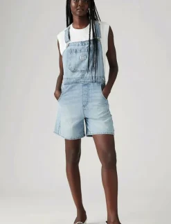 Kvinnor Levi's® Hängselbyxor|UTILITY SHORTALL SUMMER JOB - Hängselbyxor