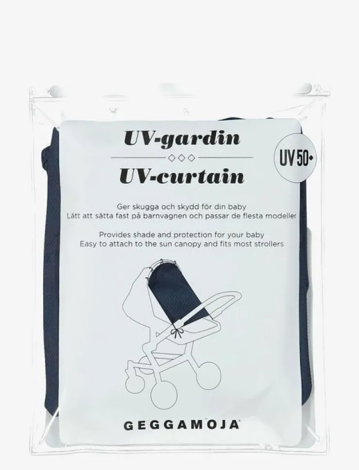 Geggamoja UV Curtain - Sol- & Regnskydd|Barn Barnvagnar & Tillbehör