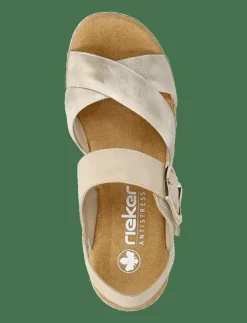 Rieker V0655-60 - Sandaler|Kvinnor Sandaler|Högklackade Skor