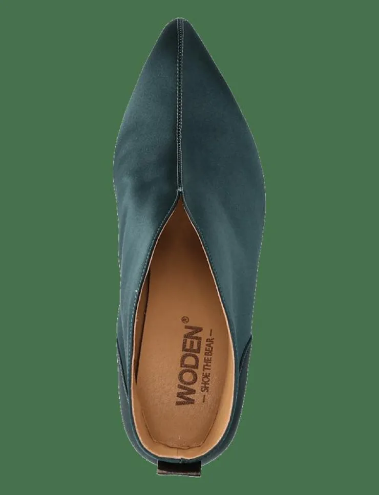 WODEN Valentine Low Cut Satin - Pumps|Kvinnor Högklackade Skor