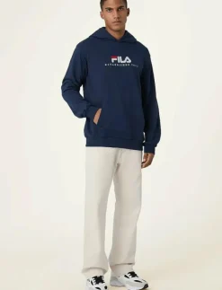 FILA VALSERA regular logo hoodie - Huvtröjor| Sweatshirts