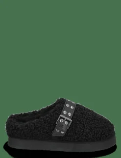 Kvinnor Bianco Tofflor|Mules & Slip-Ins|Varm Flatform Slip In #SU - Platta mules