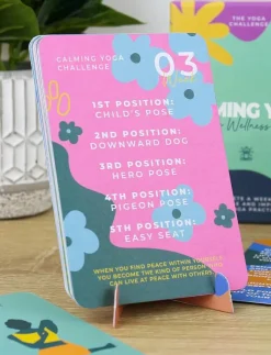 Gift Republic Spel & Pussel|Veckans Välmående Yoga - Spel & pussel