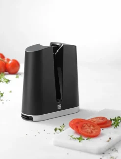 Zwilling Köksknivar & Knivtillbehör|V-Edge, knivslip med utbytbara stenar och vinkel - Knivslipar, slipstål & brynen