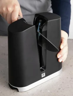 Zwilling Köksknivar & Knivtillbehör|V-Edge, knivslip med utbytbara stenar och vinkel - Knivslipar, slipstål & brynen