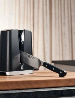 Zwilling Köksknivar & Knivtillbehör|V-Edge, knivslip med utbytbara stenar och vinkel - Knivslipar, slipstål & brynen