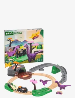 BRIO Äventyrsset med dinosaurier - Tågbanor|Barn Leksaksfordon & Bilar