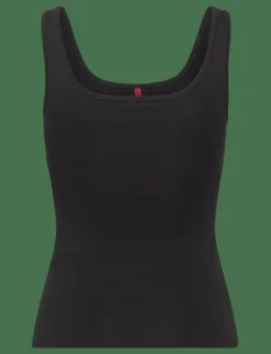 Kvinnor HUGO T-Shirts & Toppar|VEST RED LABEL - Linnen