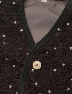 Huttelihut Vest Wool Emb. w. Lining - Väst|Barn Västar