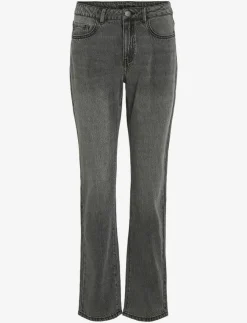 Vila VIALICE RW JEANS MGD KIKIG2412 - Straight jeans|Kvinnor Denimkläder|Jeans
