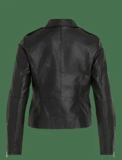 Vila VICARA COATED JACKET - NOOS - Skinnjackor|Kvinnor Jackor & Kappor