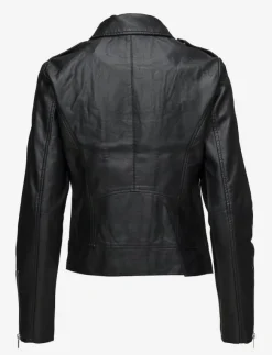 Vila VICARA COATED JACKET - NOOS - Skinnjackor|Kvinnor Jackor & Kappor