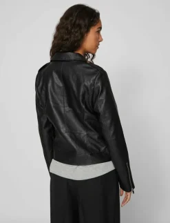 Vila VICARA COATED JACKET - NOOS - Skinnjackor|Kvinnor Jackor & Kappor