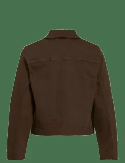 Vila VICHIA NEW L/S JACKET - Overshirts|Kvinnor Overshirts