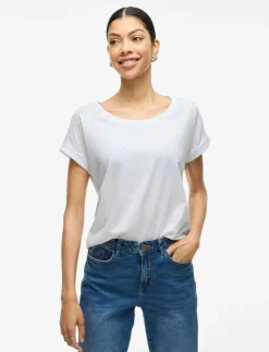 Kvinnor Vila Kläder|VIDREAMERS NEW PURE T-SHIRT-NOOS - T-shirts