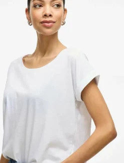 Kvinnor Vila Kläder|VIDREAMERS NEW PURE T-SHIRT-NOOS - T-shirts