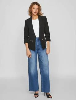 Vila VIJOY 3/4 BLAZER - NOOS - Enkelknäppta kavajer|Kvinnor Plus Size & Curvy
