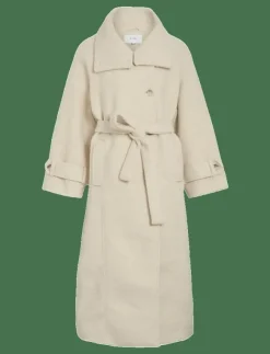 Vila VIKERA L/S COAT - Ullkappor|Kvinnor Plus Size & Curvy|Jackor & Kappor