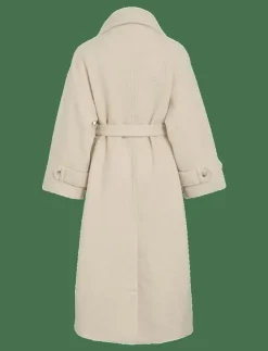 Vila VIKERA L/S COAT - Ullkappor|Kvinnor Plus Size & Curvy|Jackor & Kappor