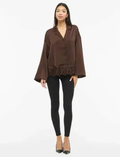 Kvinnor Vila Blusar & Skjortor|VILEA SHIRT - Långärmade