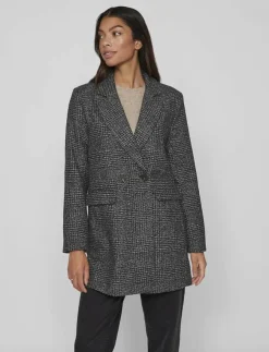 Vila VILEY BLAZER JACKET - NOOS - Ullkappor|Kvinnor Kavajer