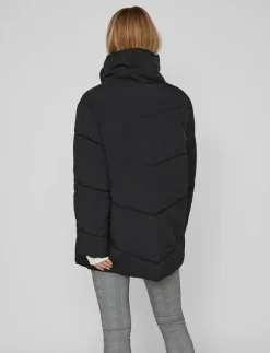 Vila VILOUISA L/S NEW PADDED SHORT COAT/SU/PB - Dun- & vadderade jackor|Kvinnor Jackor & Kappor