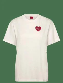 Kvinnor HUGO T-Shirts & Toppar|Vintage Tee_20 - T-shirts