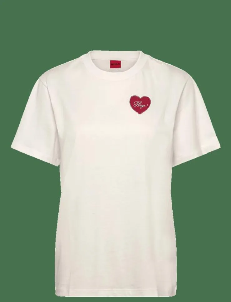 Kvinnor HUGO T-Shirts & Toppar|Vintage Tee_20 - T-shirts