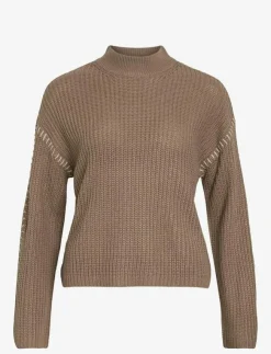 Vila VISIGGA L/S STITCH KNIT PULLOVER/KA - Stickat|Kvinnor Stickat