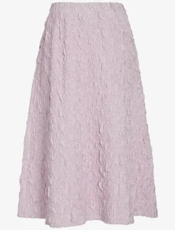 Kvinnor Vila Kjolar|VISOPHIA HW VOLUME MIDI SKIRT/DC - Midi kjolar