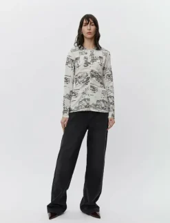 Day Birger et Mikkelsen Vito - Tactile Rayon - Långärmade blusar|Kvinnor Blusar & Skjortor