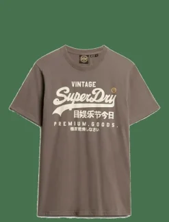 Superdry VL WORKWEAR RELAXED TEE - Kortärmad t-shirt| T-Shirts
