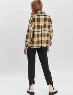 Kvinnor Vero Moda Overshirts|VMAUTUMN JACKET BF - Overshirts