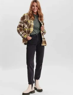 Kvinnor Vero Moda Overshirts|VMAUTUMN JACKET BF - Overshirts